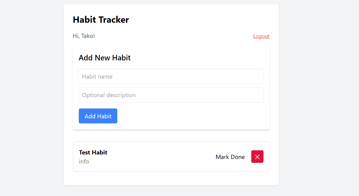 Habit Tracker